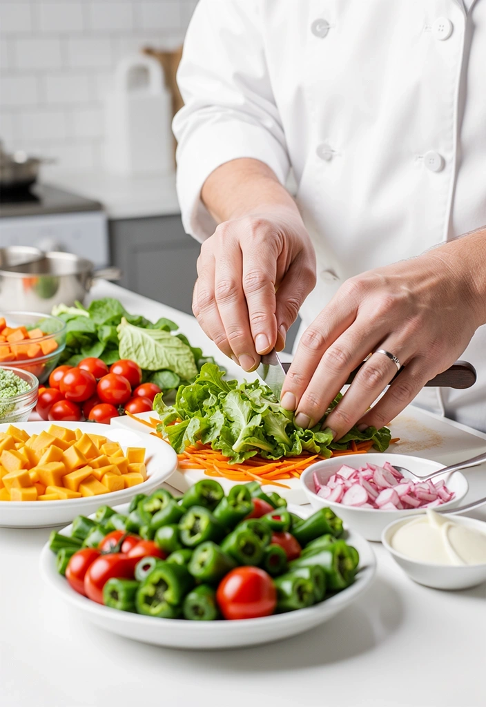 Príprava stravy pre monitoring